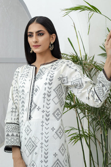 Bonanza Satrangi Off White Jacquard Kurti Jas221p01 Eid Pret 2022 Online Shopping